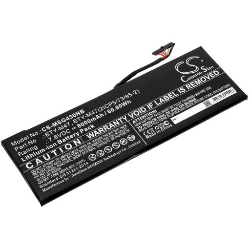 MSI GS43VR Battery BTY-M47 for MS-14A3/14A2/14A1 Models - 1