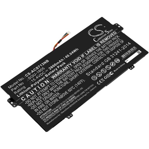Acer Swift 7 SF713-51 Battery SQU-1605 Replacement - 1