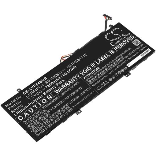 Lenovo Flex 5G-14Q8CX05 Battery (p/n 5B10W84712 L19M4PD4) - 1
