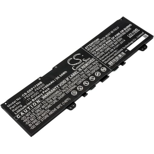 Dell Vostro 5370 13-5391 Battery (p/n 039DY5 0RPJC3) - 1