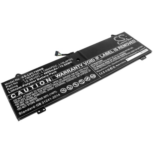Lenovo Yoga C750 14 ITL Battery L19C4PDC L19L4PDC 2021 - 1