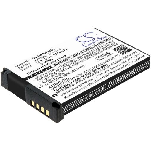 Motorola MPM-100 Battery BPK087-201-01-A Replacement - 1