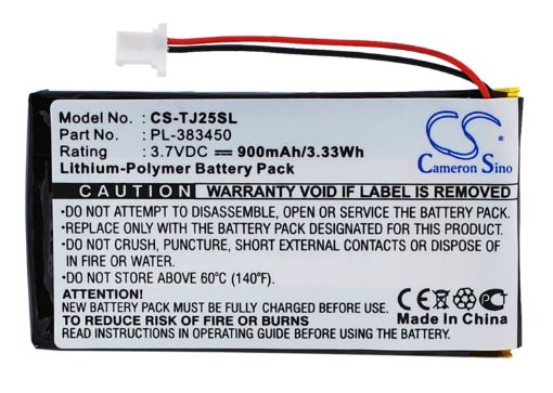 Sony Clie PEG-TJ35/TJ25 Battery (p/n PL-383450) - 1