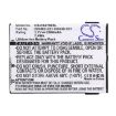 Battery for HP iPAQ HX4800 HX4715 HX4705 HX4700 290483-B21 359113-001 - 3