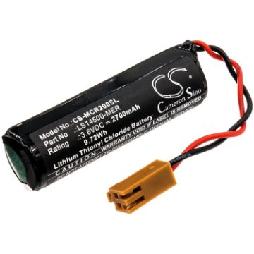 Battery for Mitsubishi M600 M500 CR3 CR2A CR1 (p/n LS14500-MER) - 1