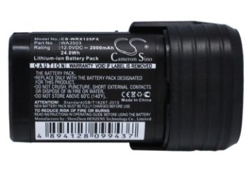 Battery for Worx WX677 WX673 WX540 WX521 WX382 (p/n WA3503 WA3509) - 1