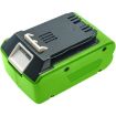 Greenworks G24PS20K2 24V Cordless Pole Saw Battery & Charger 29322 - 1