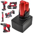 Milwaukee M12 Battery 48112401 for M12BDD-402C, M12-18 JSSP, M12 TLED - 6