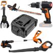 Worx Battery for WX945L WX915L WX856L WX845L.9 WX843L WA3012 - 6