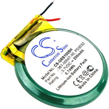 Battery for Garmin Forerunner 610 210 110 S1W S1 (p/n 361-00047-00) - 1