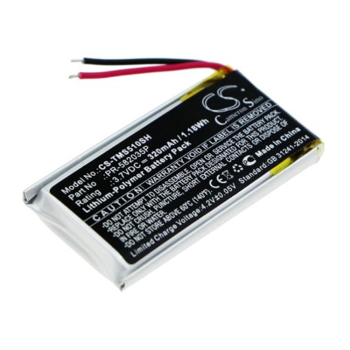 Tomtom Spark 510 Battery (p/n PR-582035P) Replacement - 1