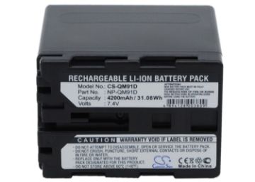 Sony HVL-ML20M Underwater Video Battery NP-QM91D DCR-TRV950E - 1