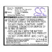 Battery for Svp XTHINN & HDDV Models: 970, 875, 870, 864, 508, T-200 - 3