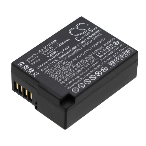 Panasonic Lumix Battery DMW-BLC12 for FZ-2000, GX8, GH2 Series - 1
