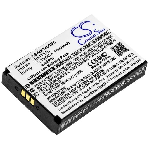 Midland XTC450 XTC400 Battery BATT17L Replacement - 1