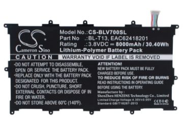 LG VK700 V700 G Pad 10.1" Tablet Battery BL-T13 EAC62418201 - 1