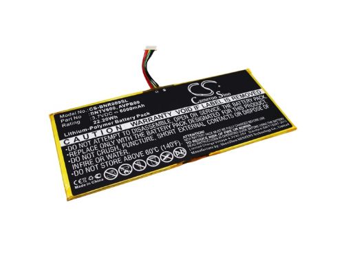 Battery for Barnes & Noble NOOK HD+9 BNTV600 AVPB002-A110-01 - 1