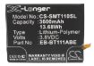 Samsung Galaxy Tab 3V/3 Neo Battery SM-T116NU/T113/T111M/T110 - 5