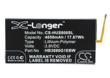 Picture of Battery for Huawei T1-A21L S8-701w S8-701u S8-306L S8-303L S8-301w S8-301U S8-301L MediaPad T1 9.6 (p/n HB3080G1EBC HB3080G1EBW)