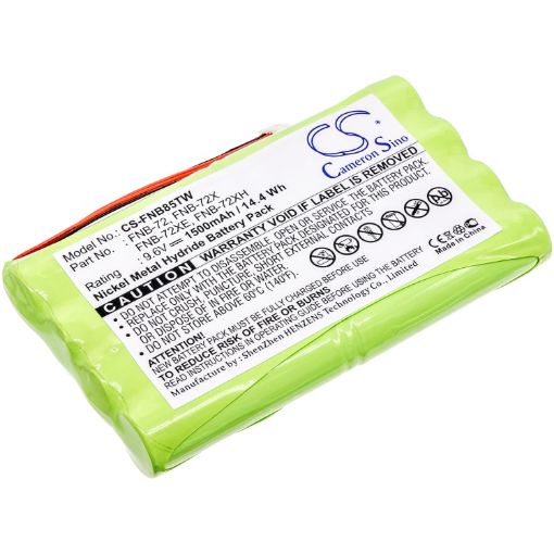 Vertex FT-817ND FT-817 Battery (p/n FNB-72 FNB-72x) - 1