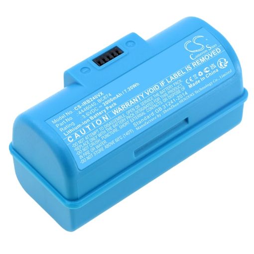 Battery for Irobot Braava Jet 240 241 244 245 (p/n 4446040 BC674) - 1