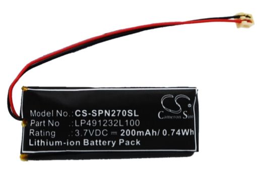 Sony PSP-N270G Battery (p/n LP491232L100) Replacement - 1