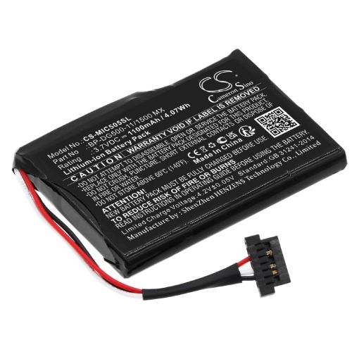 Mio Cyclo 505/500 HC Battery BP-DG500-11/1500 MX - 1