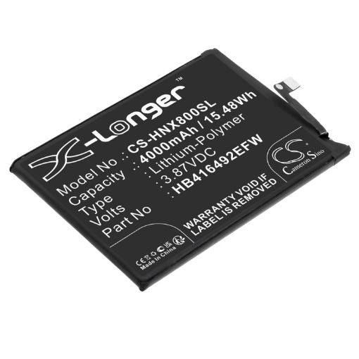 Honor X8 4G Battery HB416492EFW TFY-LX3 LX2 LX1 - 1