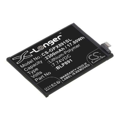 Oppo PFFM10 Find X5 5G Battery BLP891 Replacement - 1