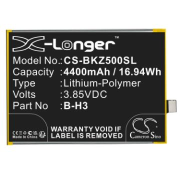Vivo Z5 V1921 Battery (p/n B-H3) Replacement - 1