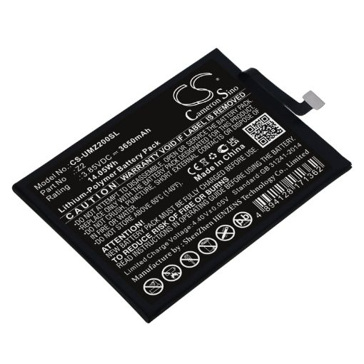 UMIDIGI Z2 Battery (p/n Z2) Replacement - 1