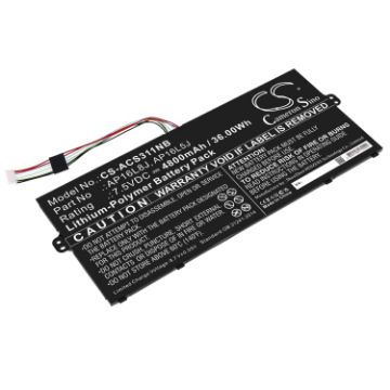 Acer TravelMate X5 TMX514-51T Chromebook Spin 513 Battery AP16L5J - 1