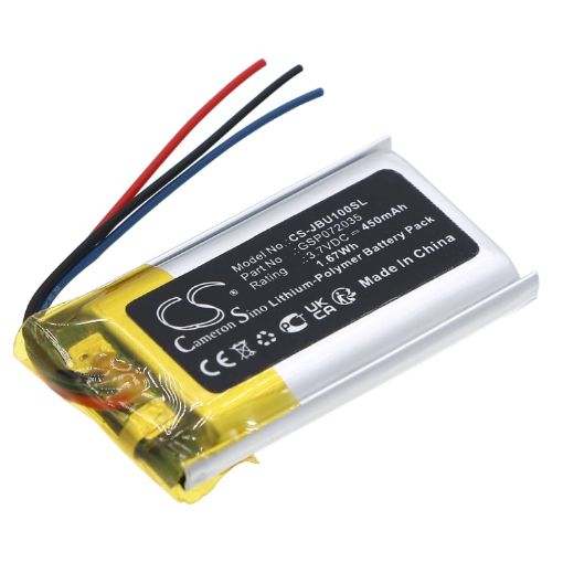 JBL UAONEARBTBK UA SPORT Battery (p/n GSP072035) - 1