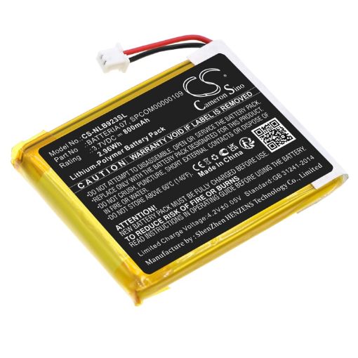 Battery for Nolan N-COM B902 R/L 2023 (p/n BATTERIA 07 SPCOM00000109) - 1