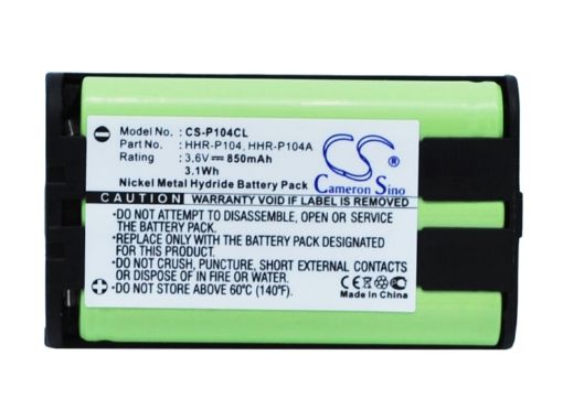 Battery for Sanyo GES-PC619 (p/n GES-PC619) - 1