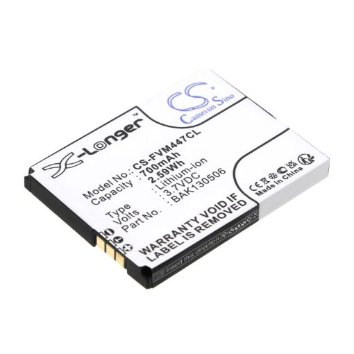 Battery for Fritz!Fon MT-F 2446/2000/M2/C5/C4 AVM 312BAT006/016 - 1
