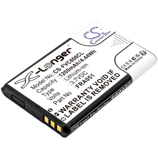 Fritz!Fon X6 C6 DECT Battery (p/n 312BAT026 312BAT030) - 1