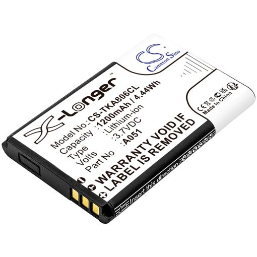 Snom M65 Battery (p/n 10000058) Replacement - 1