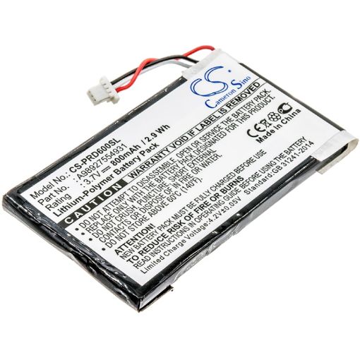 Sony PRS-600 Battery (p/n A98927554931 A98941654402) - 1