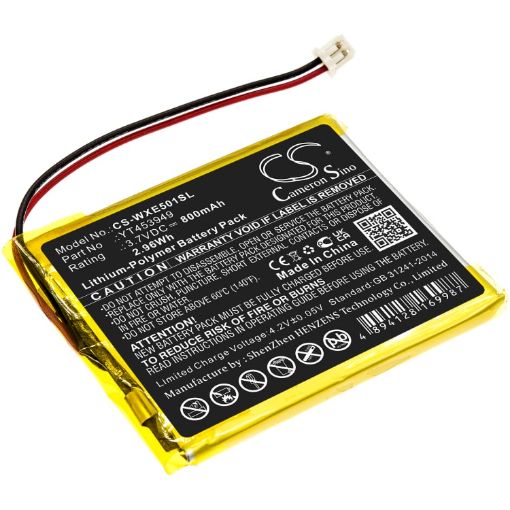 Wexler E5001 Battery (p/n YT453949) - 1