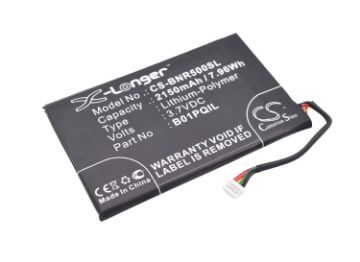 Nook Glowlight WiFi BNRV500 Battery (p/n B01PQIL) - 1