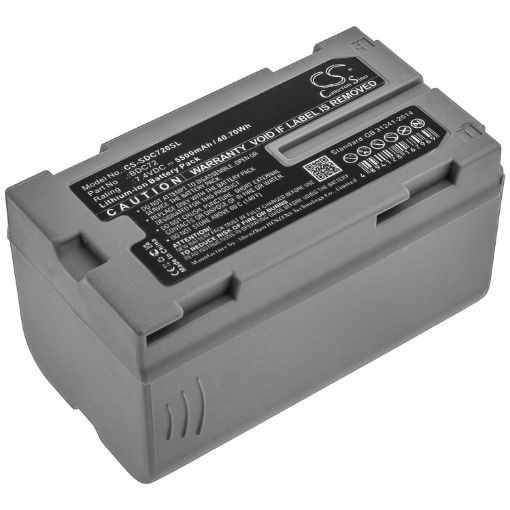 Sokkia TP-L6 LN-150 Battery BDC72 for Pipe Laser 3D Layout - 1