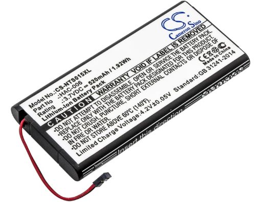 Nintendo Switch Controller Battery HAC-016 HAC-015 HAC-006 - 1