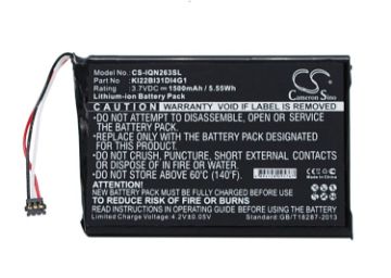 Battery for Garmin Nuvi 2689LMT/2639LMT 6-inch 010-01188-02 - 1