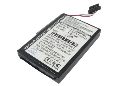 Navman iCN550 iCN530 iCN520 iCN510 Battery (p/n E3MT07135211) - 1