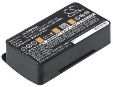 Battery for Garmin GPSMAP 478 496 495 396 378 376C (p/n 010-10517-00) - 1