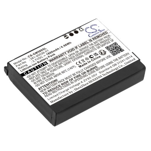 Garmin Zumo 660LM 650 600 Battery (p/n 010-11143-00 361-00038-01) - 1