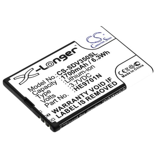 Zoomax Snow 4.3" Video Magnifier Battery (p/n R001710000) - 1
