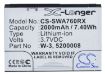 Battery for Sierra Wireless Aircard 785s 763s 762s 760s (p/n 5200008) - 5