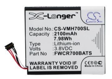 Verizon MHS815L MHS800L MHS700L Jetpack Battery FWCR700BATS ICP565156A - 1